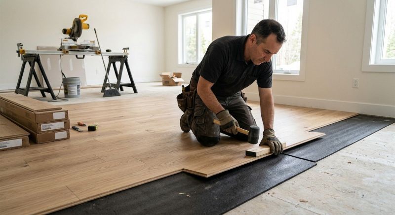 Engineered Wood Installation in Terrell, TX