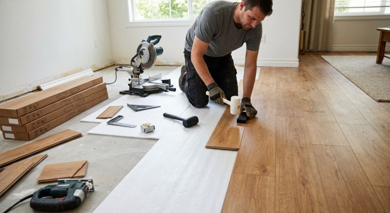 Laminate Floor Installation in Hutchins, TX