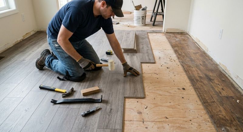 Laminate Floor Installation in Rockwall, TX