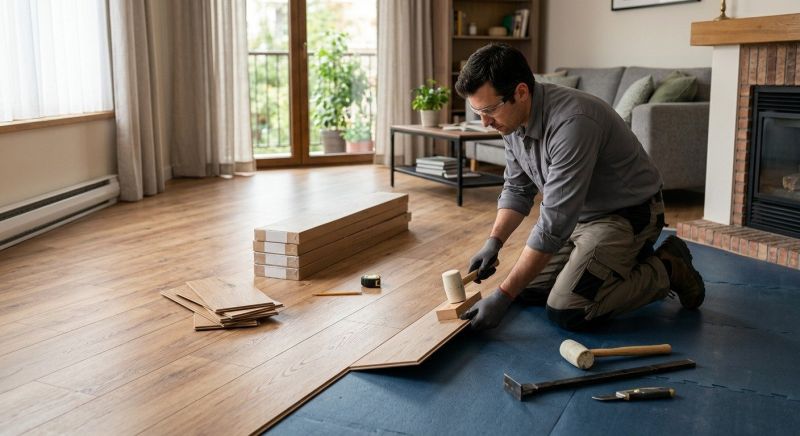 Laminate Floor Installation in Rowlett, TX