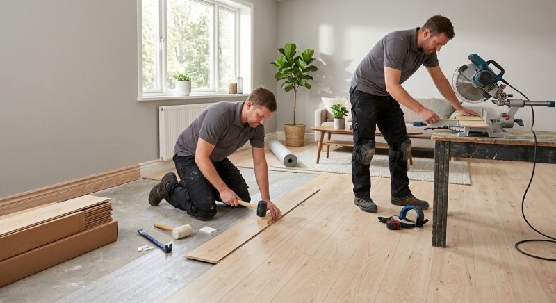 Laminate Floor Installation in Sunnyvale, TX