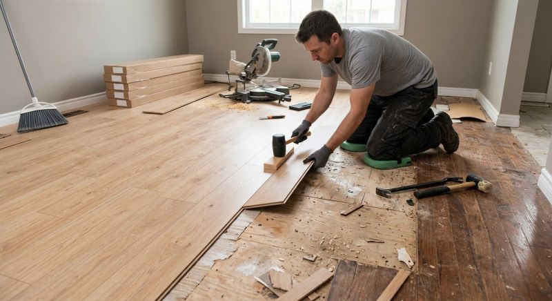Laminate Floor Installation in Van Zandt County, TX