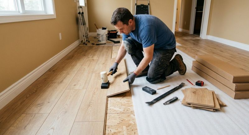 Laminate Floor Installation in Wills Point, TX
