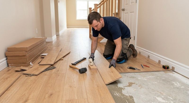 Laminate Floor Replacement in Kaufman, TX