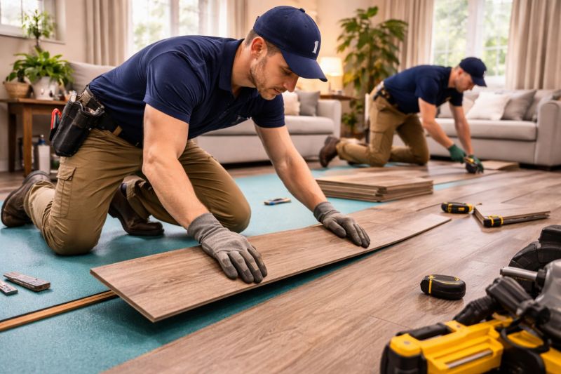 Laminate Floor Replacement in Terrell, TX