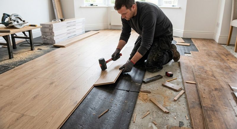 Laminate Floor Replacement in Mesquite, TX