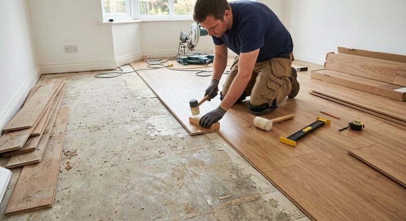Laminate Floor Replacement in Quinlan, TX