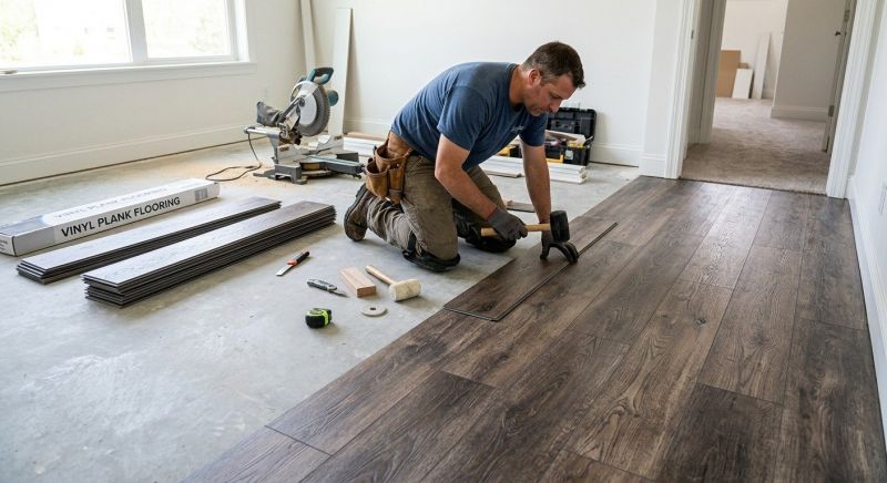 Linoleum Floor Installation in Kaufman, TX