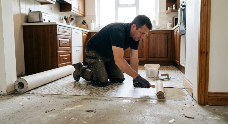 Linoleum Floor Installation in Terrell, TX