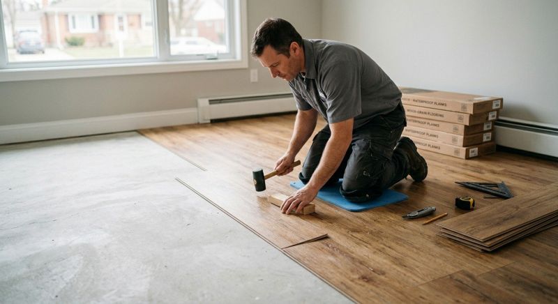 Linoleum Floor Installation in Seagoville, TX