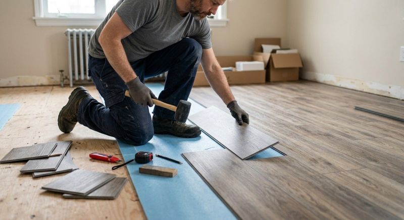 Linoleum Floor Installation in Sunnyvale, TX