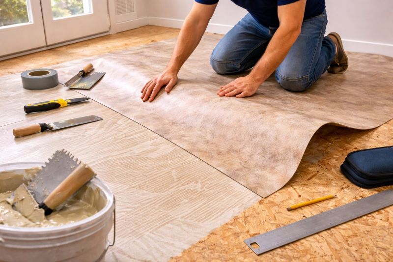 Sheet Flooring Installation in Van Zandt County, TX