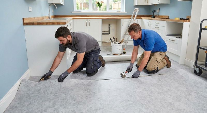 Sheet Linoleum Installation in Terrell, TX