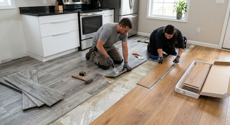 Vinyl Floor Replacement in Terrell, TX