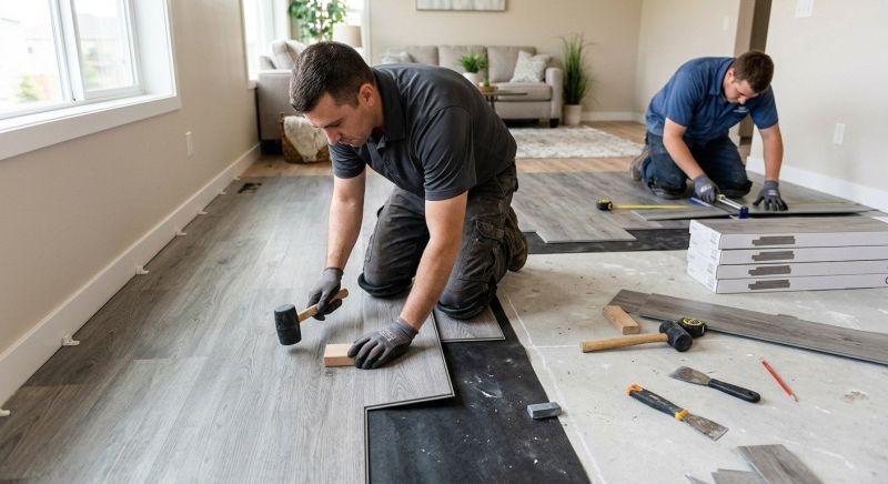 Vinyl Flooring Installation in Rockwall, TX