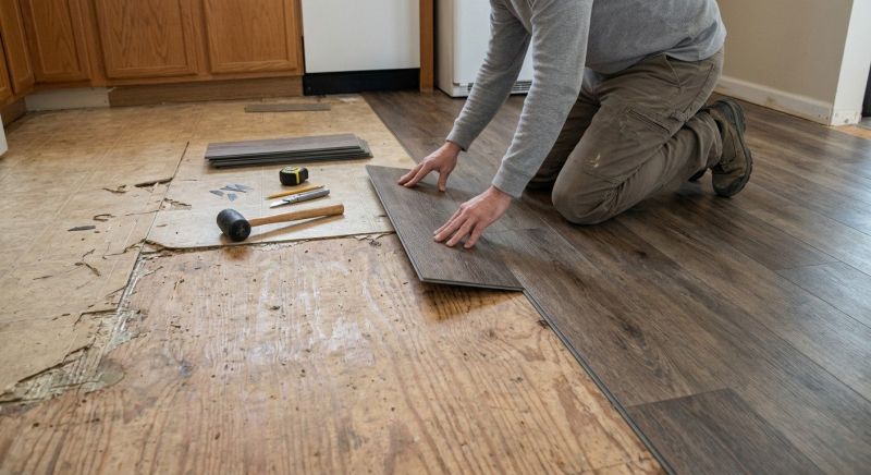 Vinyl Tile Replacement in Terrell, TX